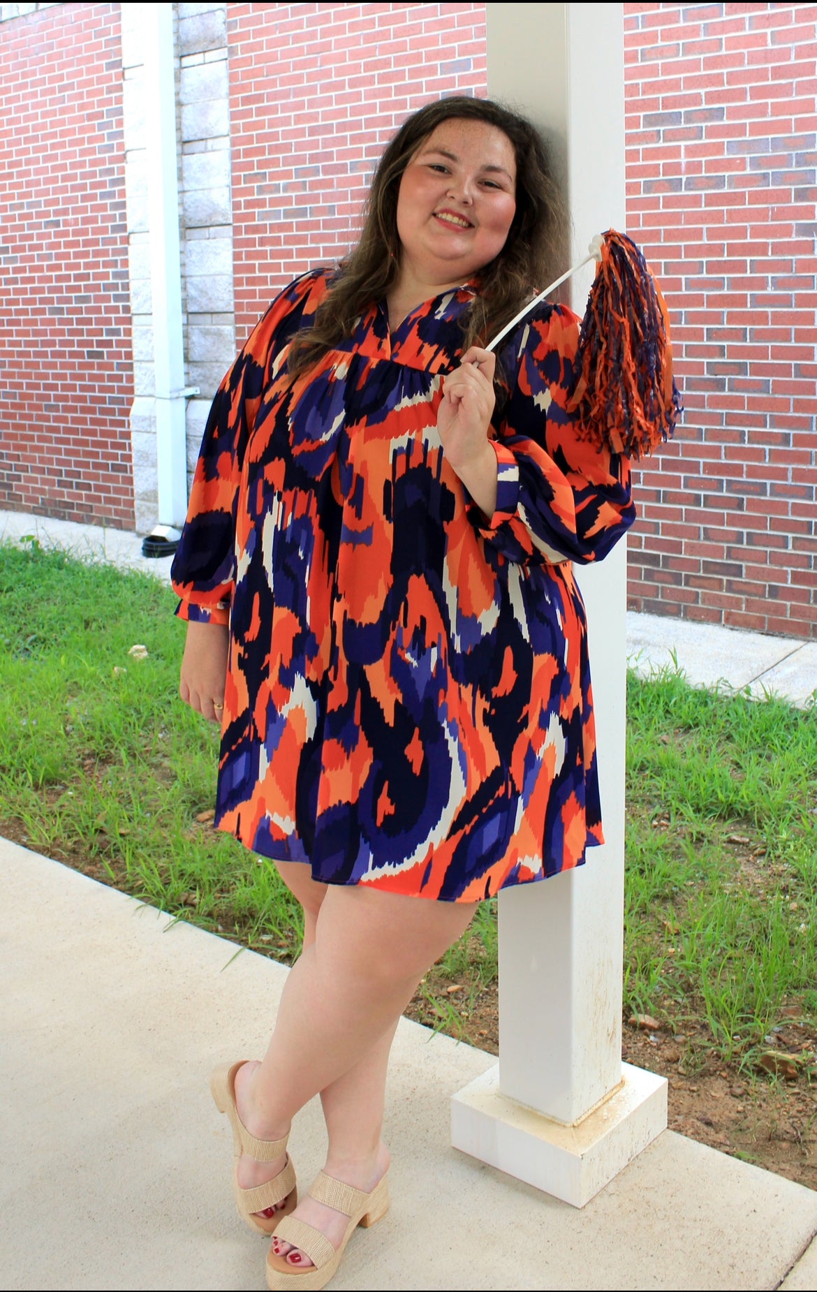 Savannah Dress- Auburn Spirit