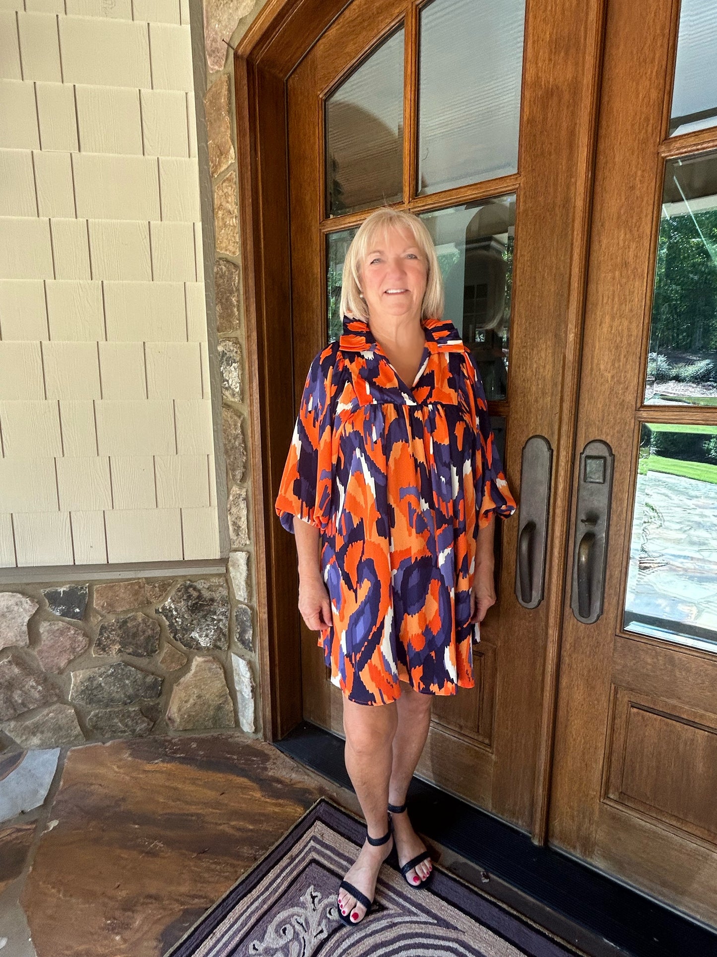 Savannah Dress- Auburn Spirit