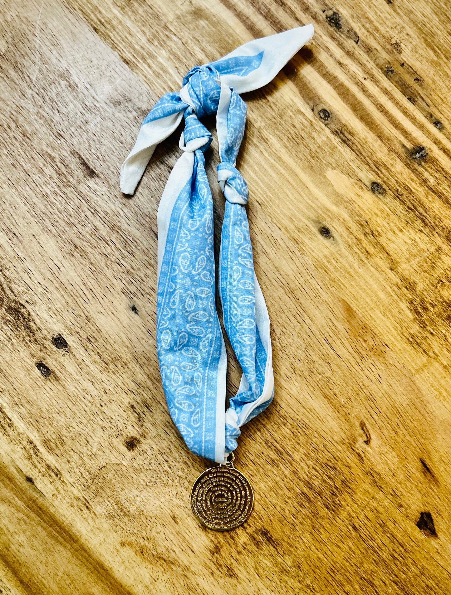 The Lord’s Prayer Scarf Necklace