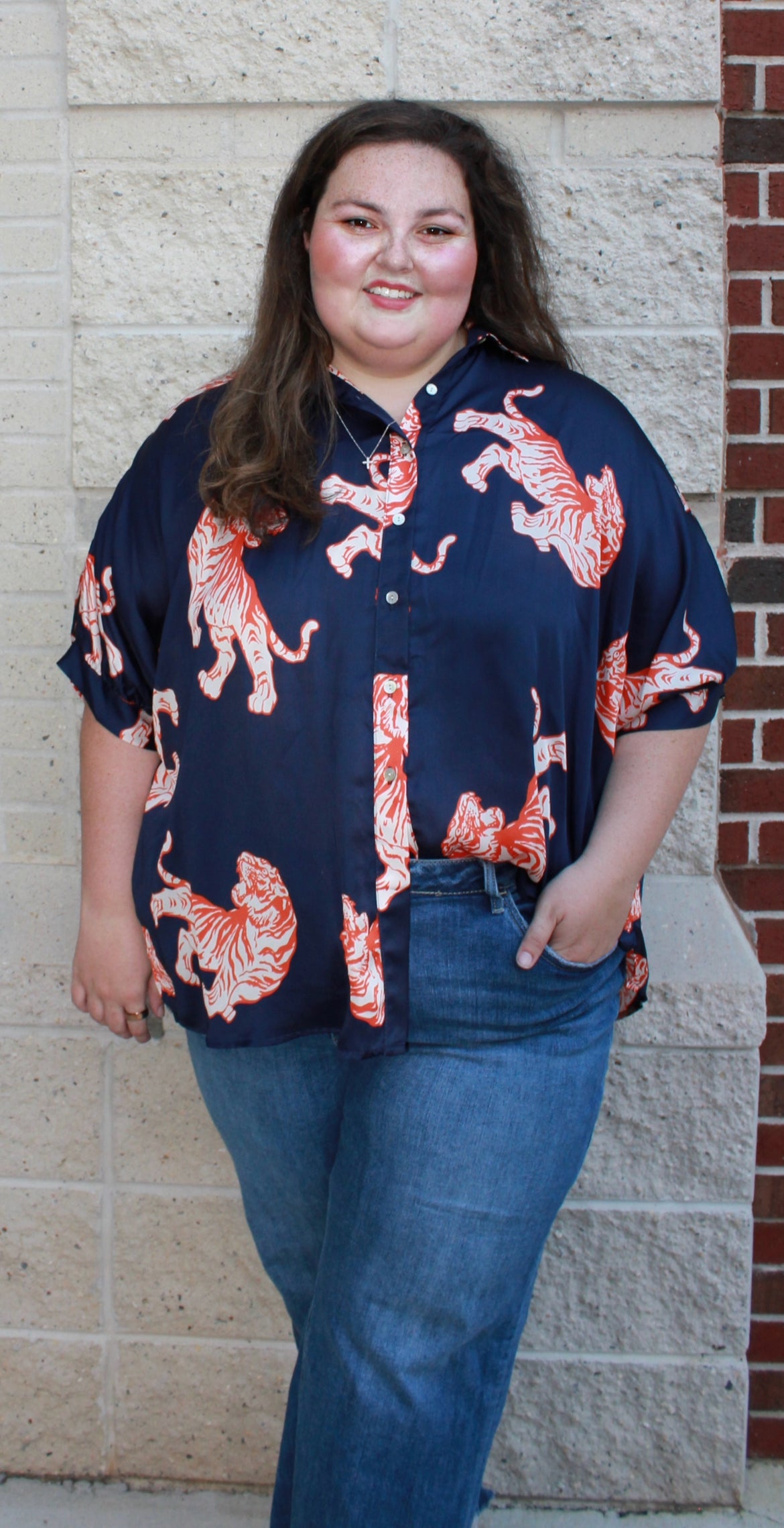 Arizona Button Down- Tigress
