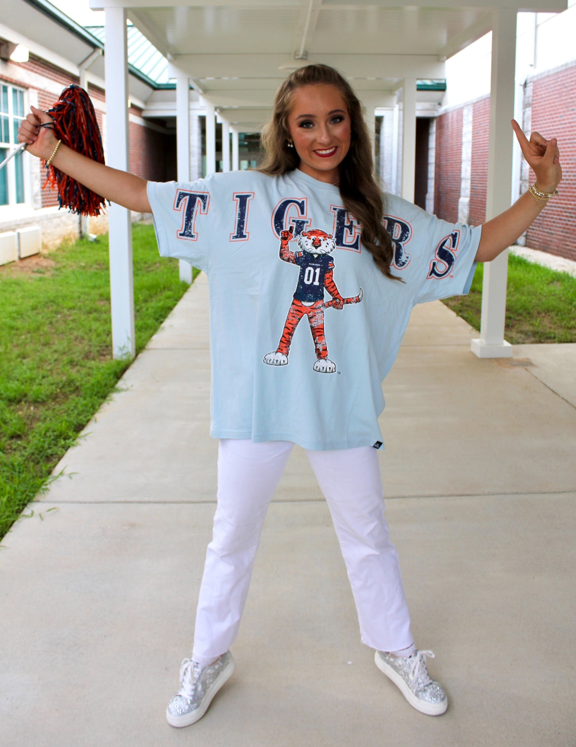 Oversized Gameday Tee- AU Tigers