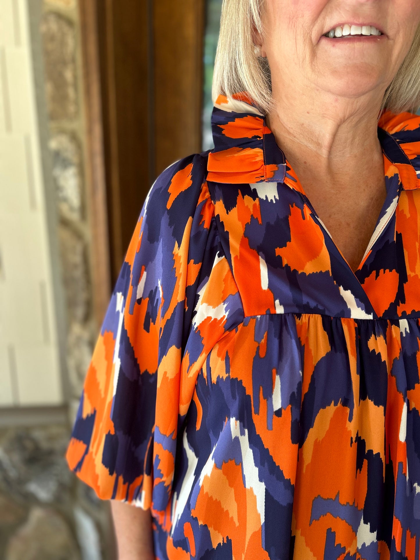 Savannah Dress- Auburn Spirit