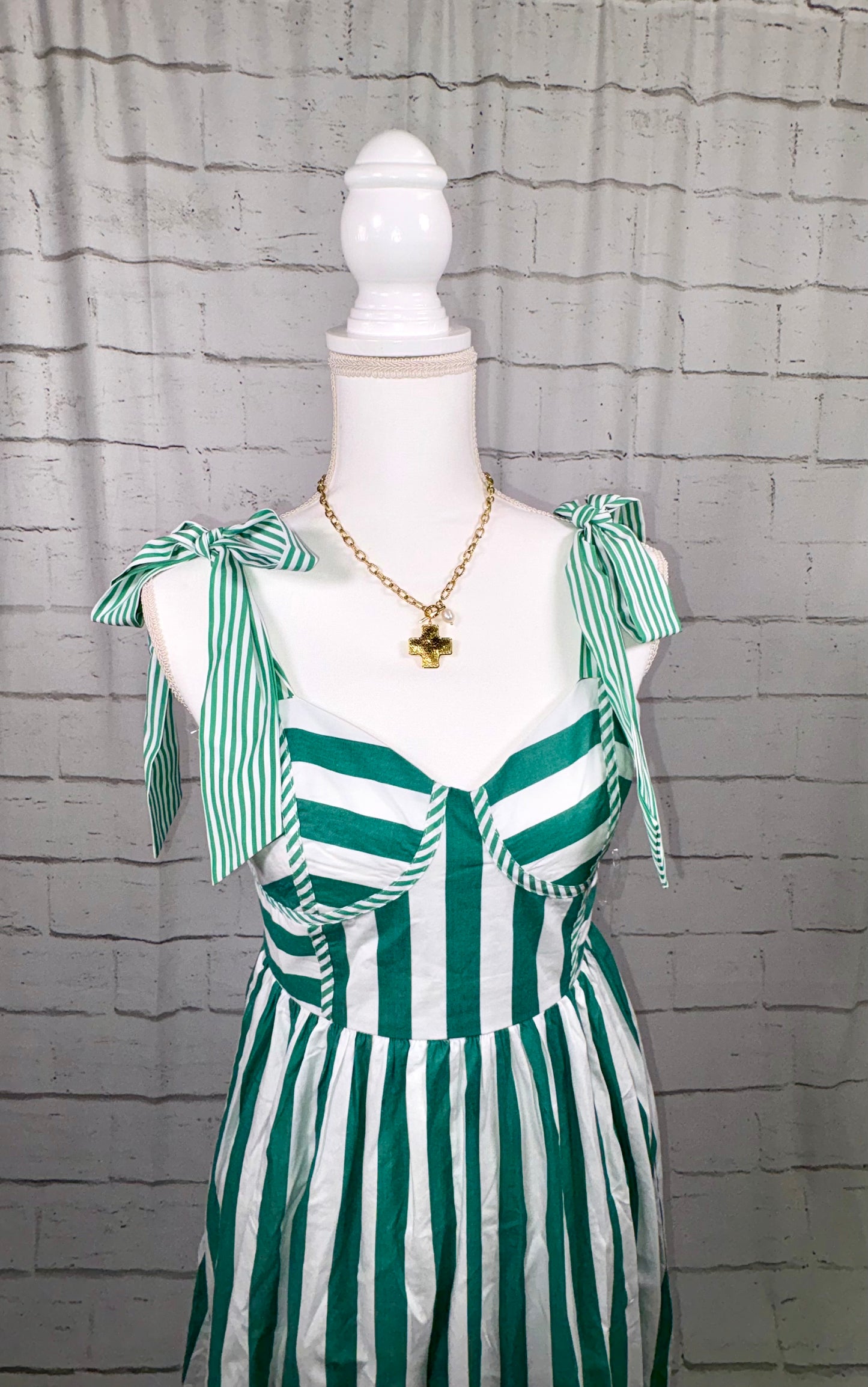 Green Cabana Dress