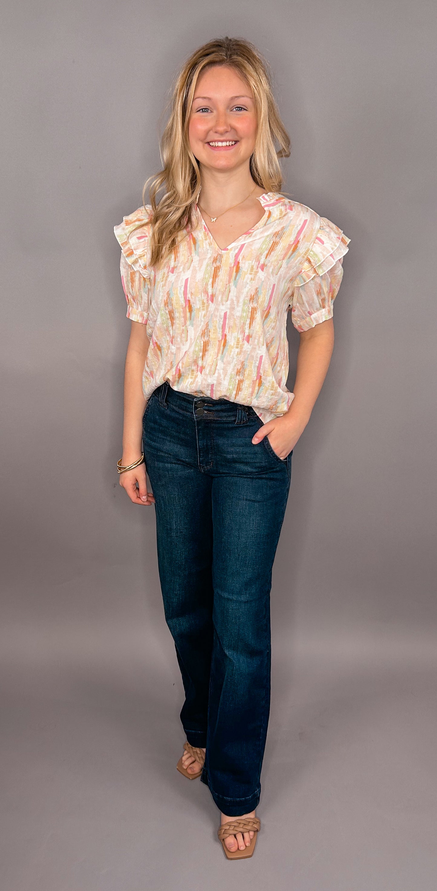 Watercolor Top