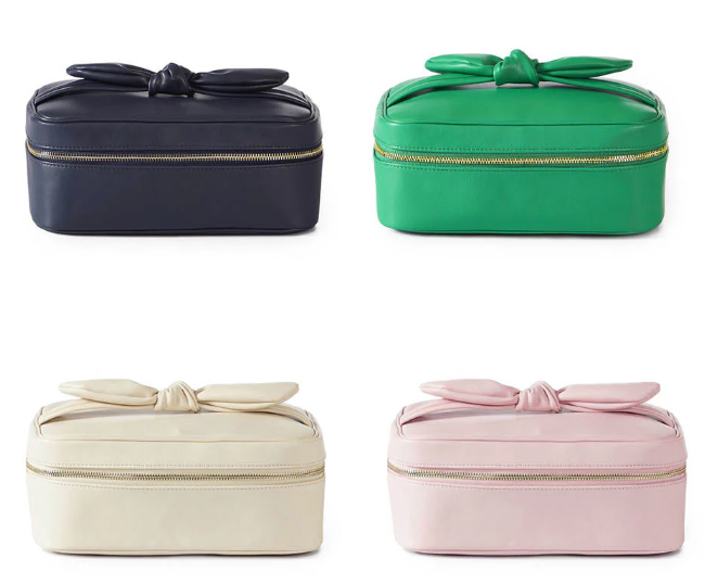 Madelyn Bow Makeup Bag