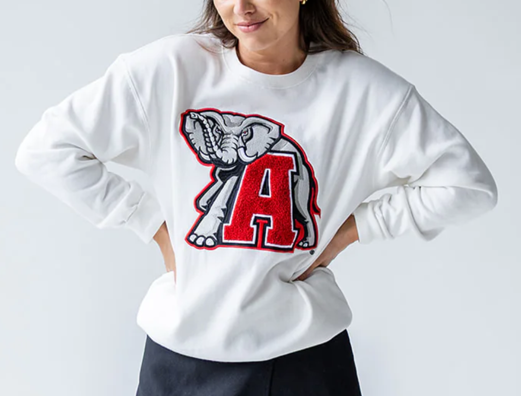 Gameday Chenille Sweatshirt- Big AL