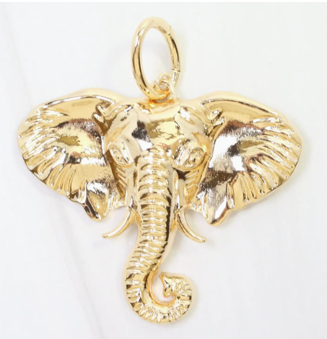 Elephant Scarf Charm