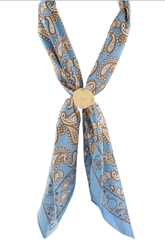 On the Frontier Scarf Necklace