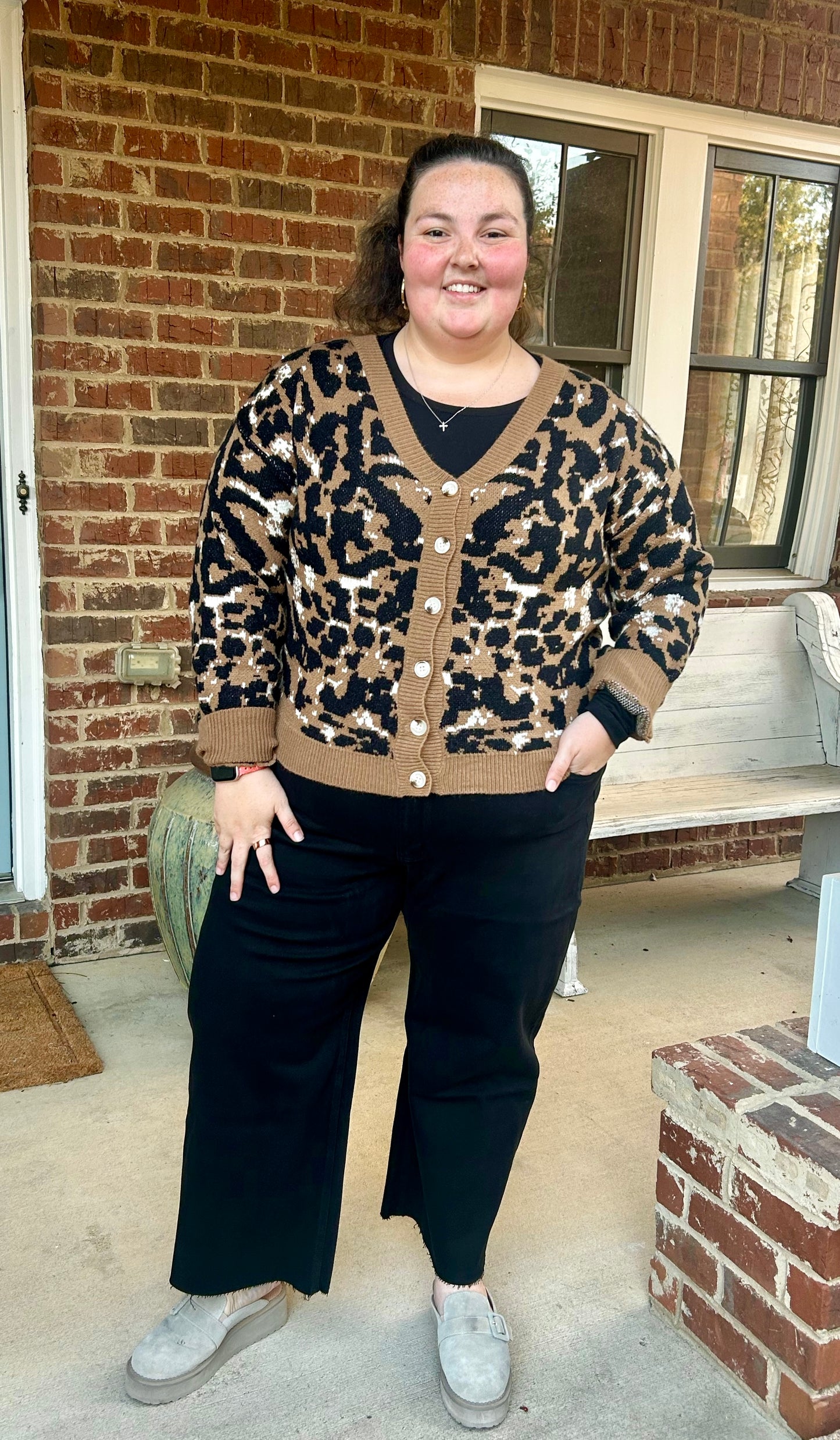 Leopard Cardigan