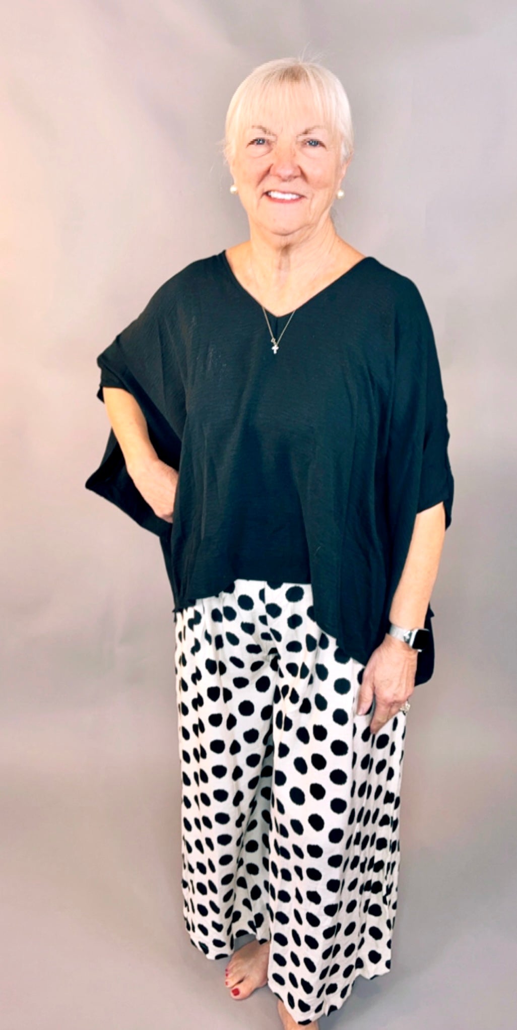 Polka Dot Swing Pants