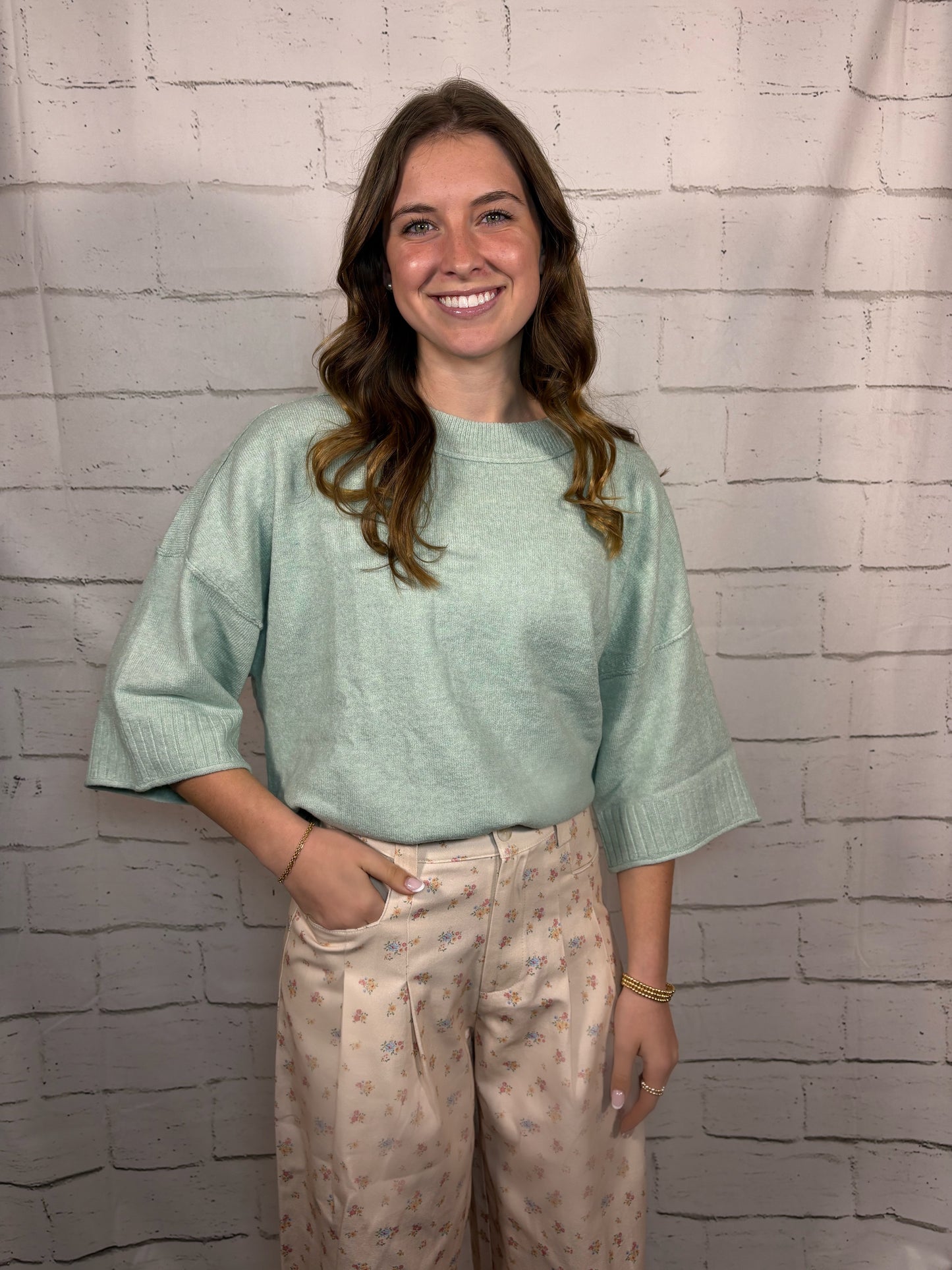 Pleated Petal Pants