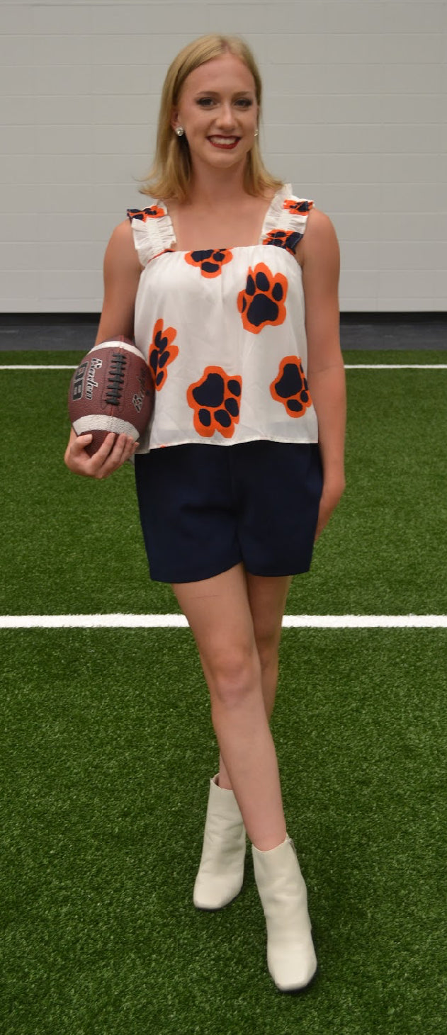 Gameday Swing Tank- Tiger Paw