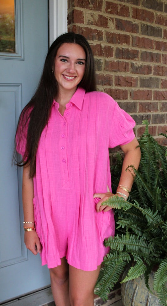 Easy Day Gauze Romper