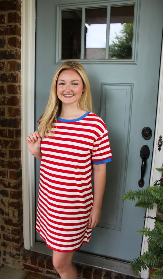 Living in Stripes Dress
