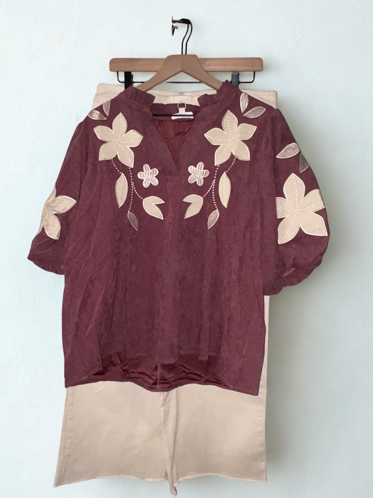 Plum Bloom Top