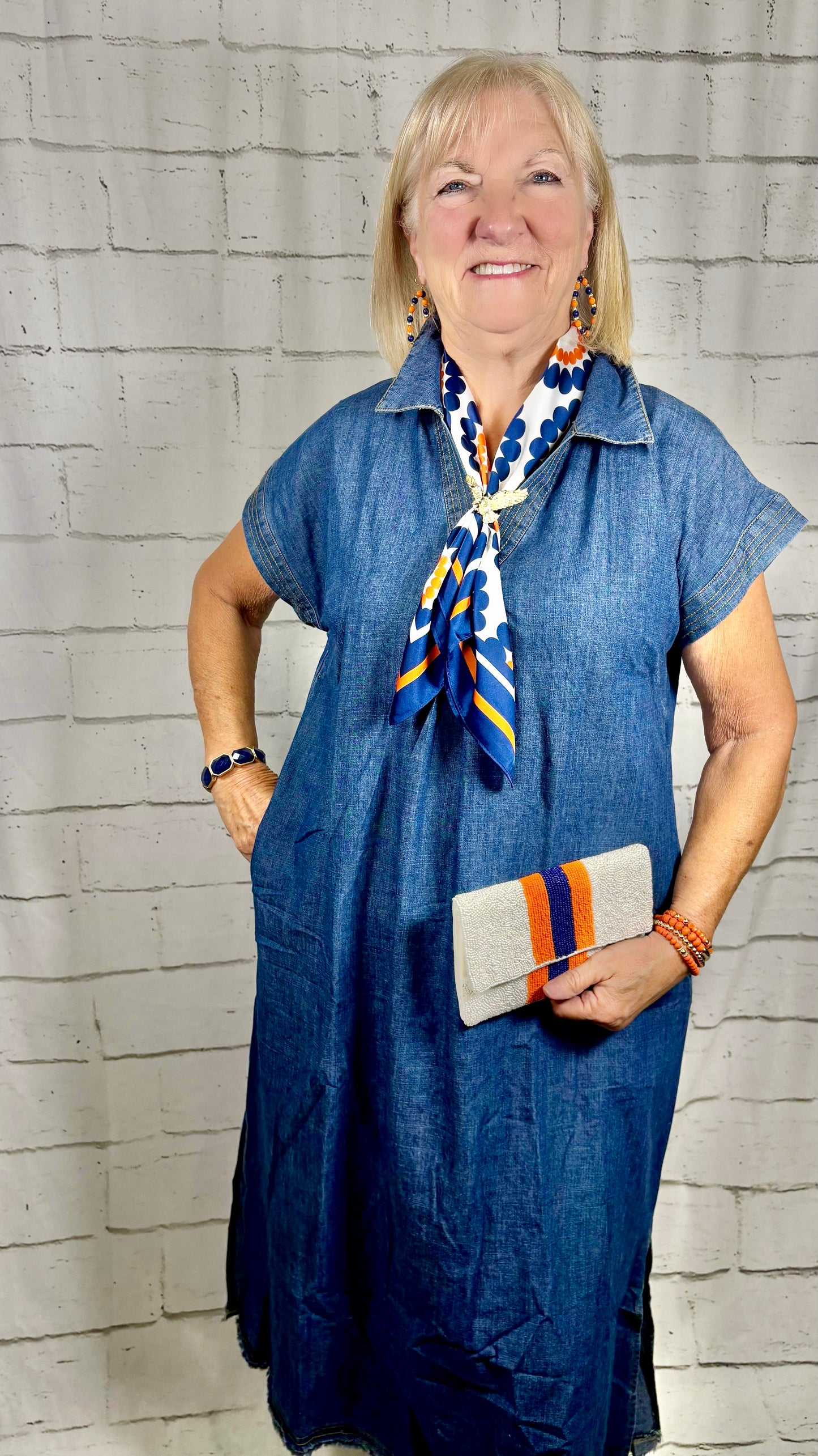 Delane Denim Dress