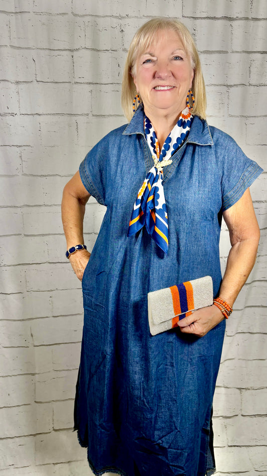Delane Denim Dress