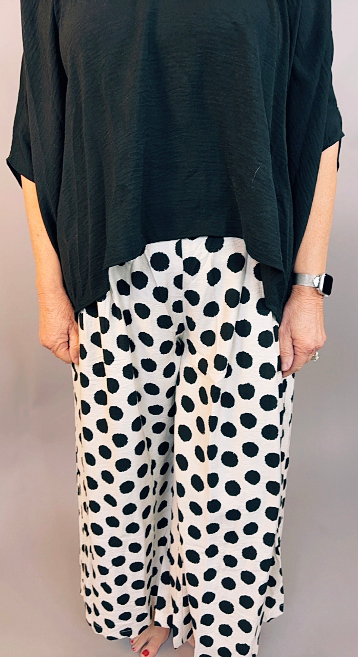 Polka Dot Swing Pants