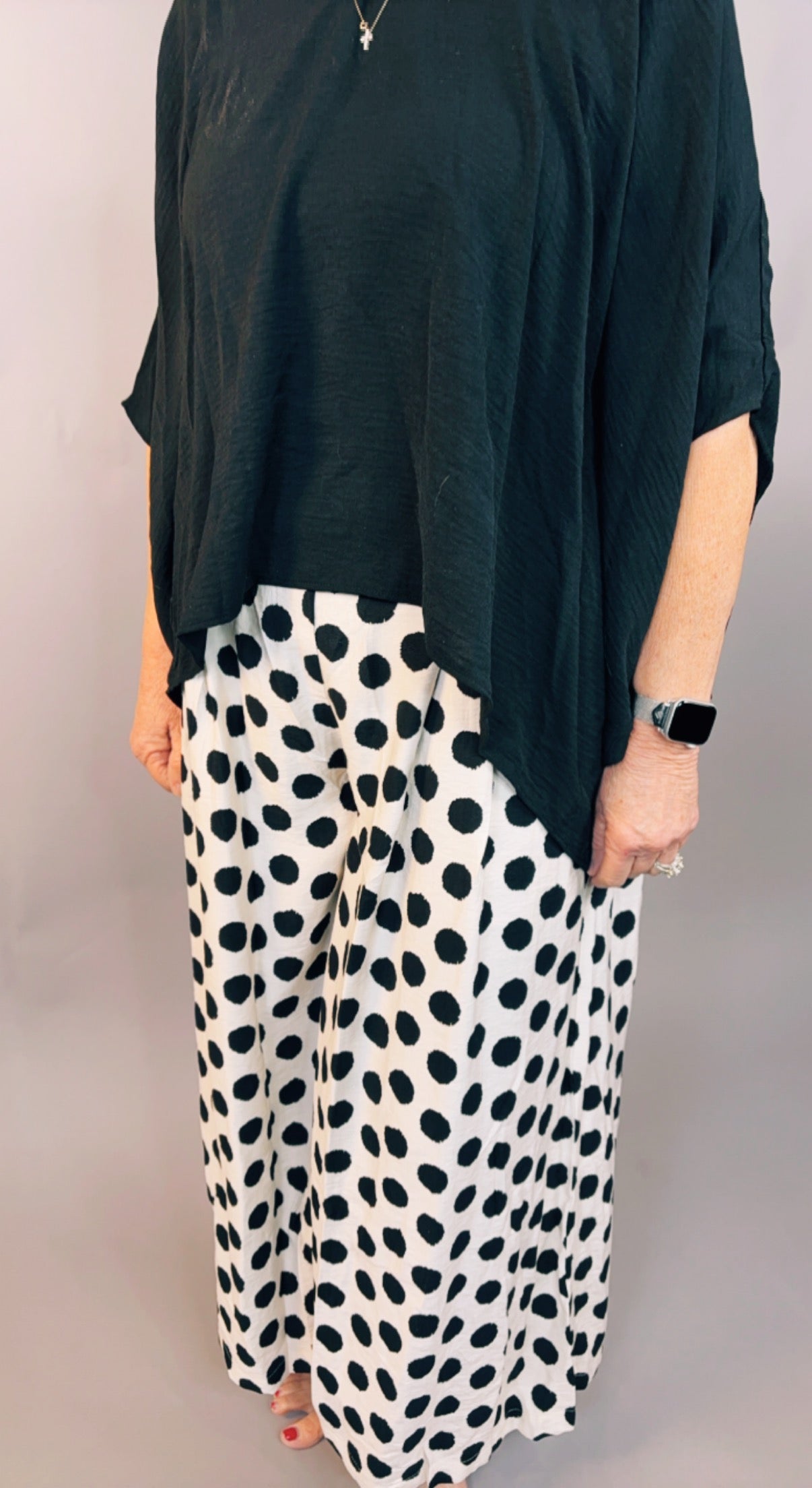 Polka Dot Swing Pants