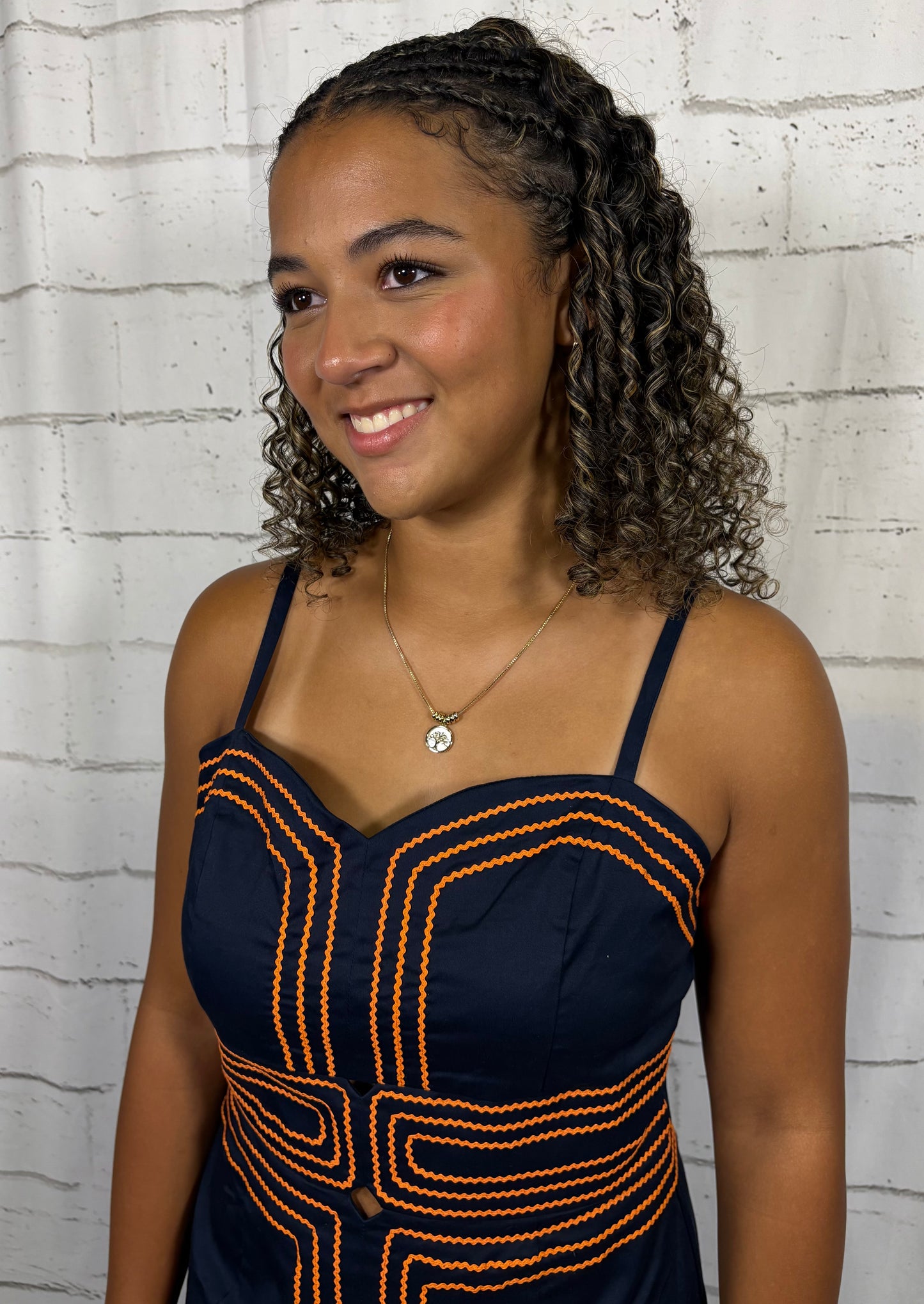The Varsity Dress- Auburn