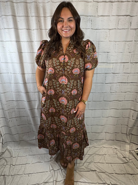 Autumn Bloom Midi