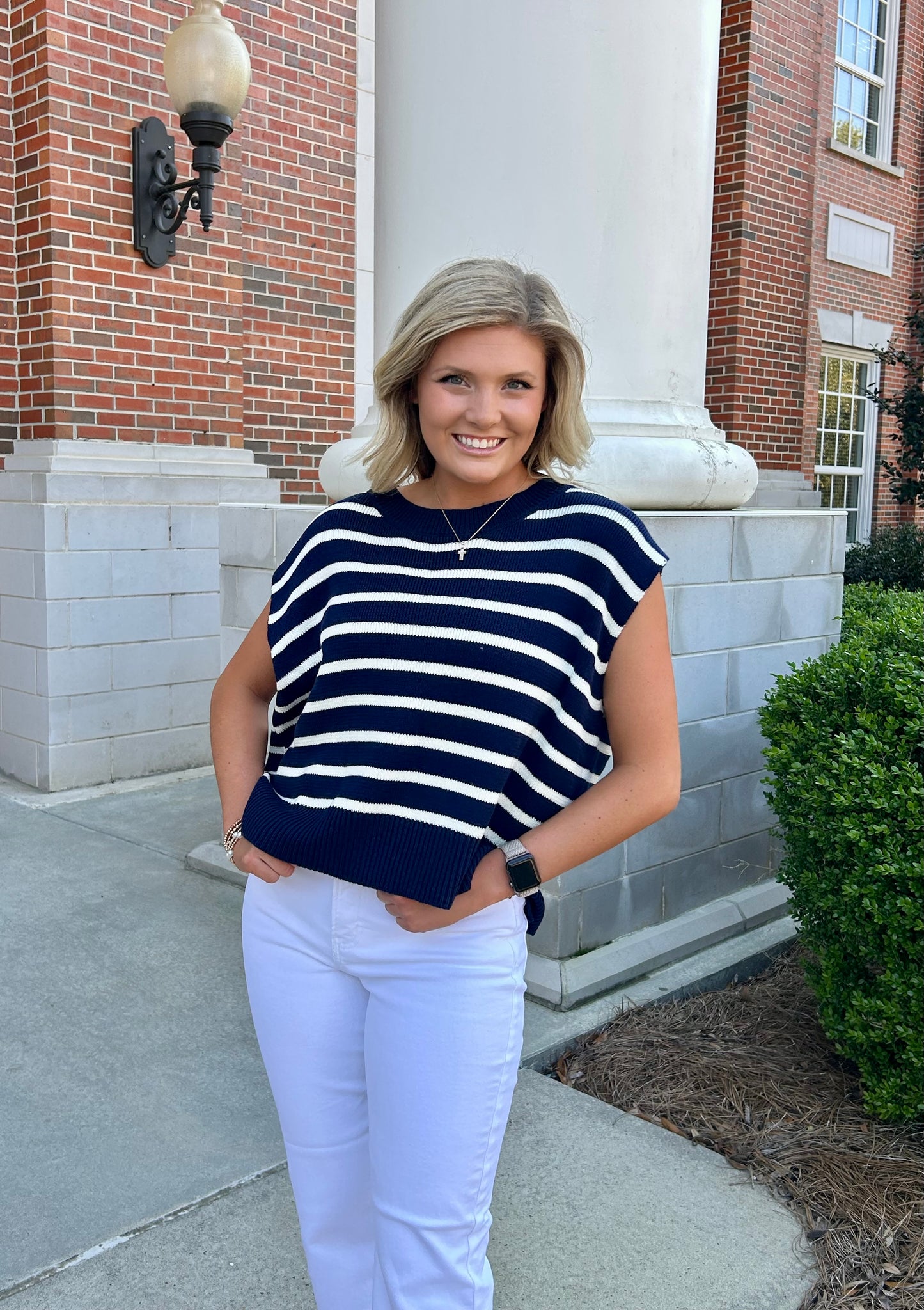 Out for the Day Striped Sweater