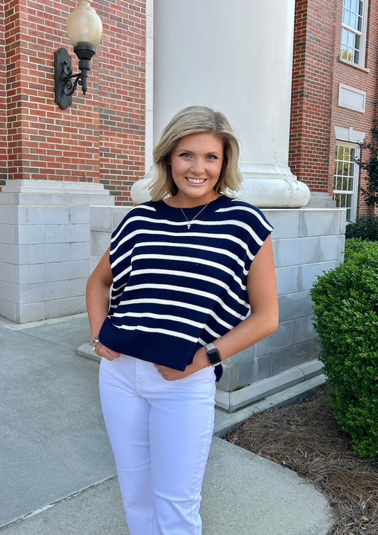 Out for the Day Striped Sweater