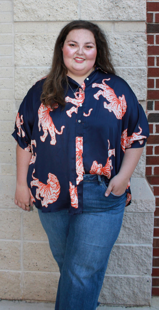 Arizona Button Down- Tigress