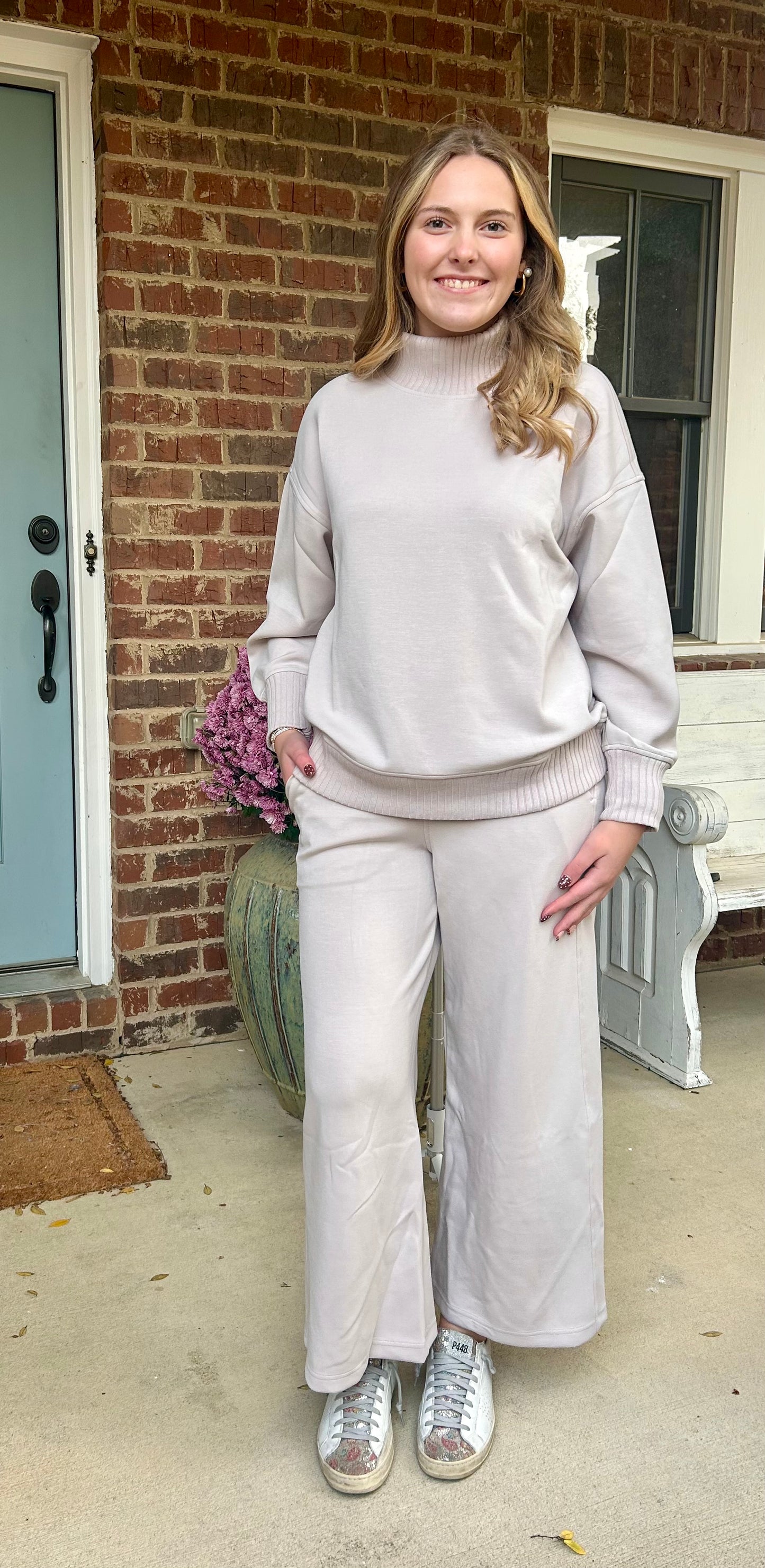 Rae Mode TurtleNeck Set- Mushroom