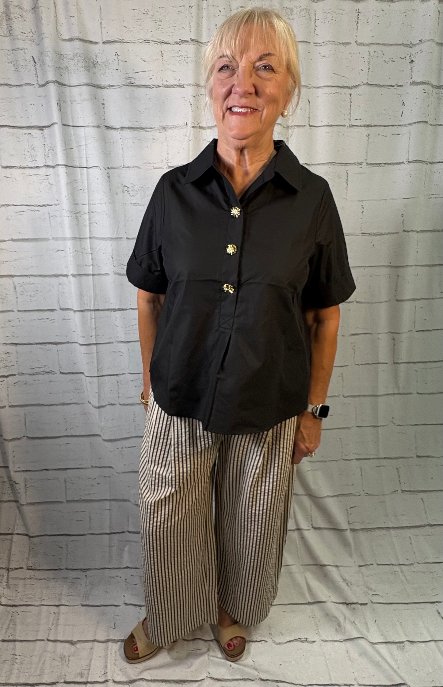 Drift Away Striped Pants