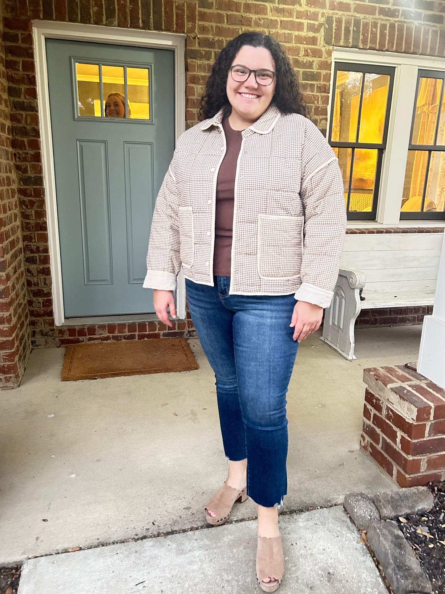 Gingham Jacket