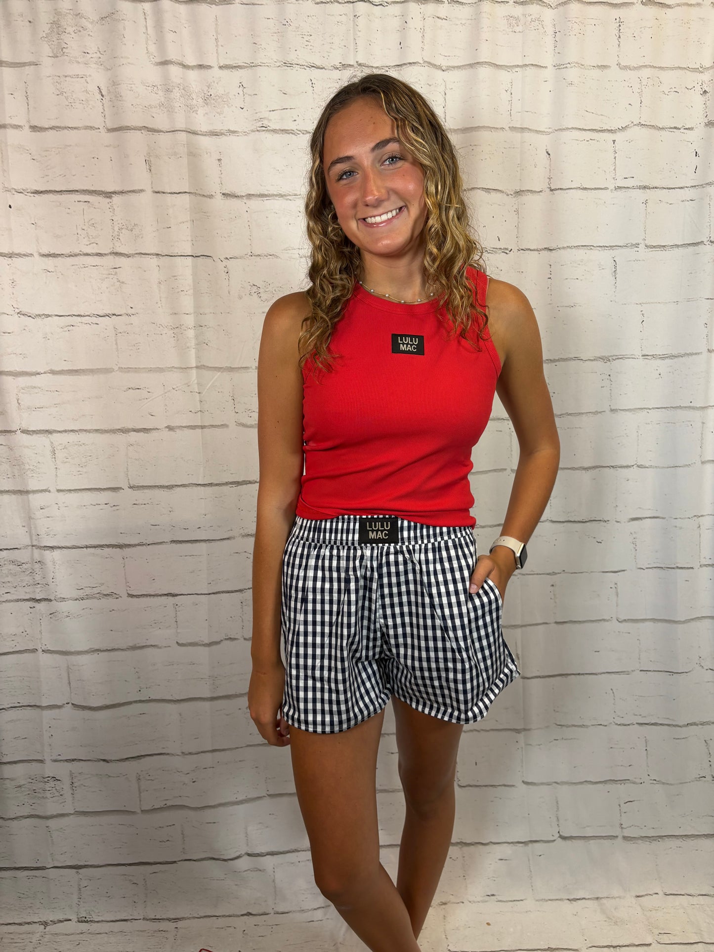Lulu Mac OG Tank- Red
