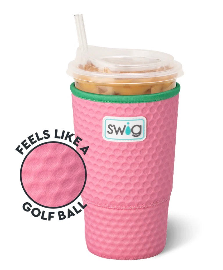 Swig Life Coolie- Pink Golf Ball (Large)
