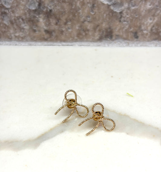 Mini Bow Studs