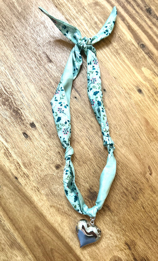 Green Gables Scarf Necklace