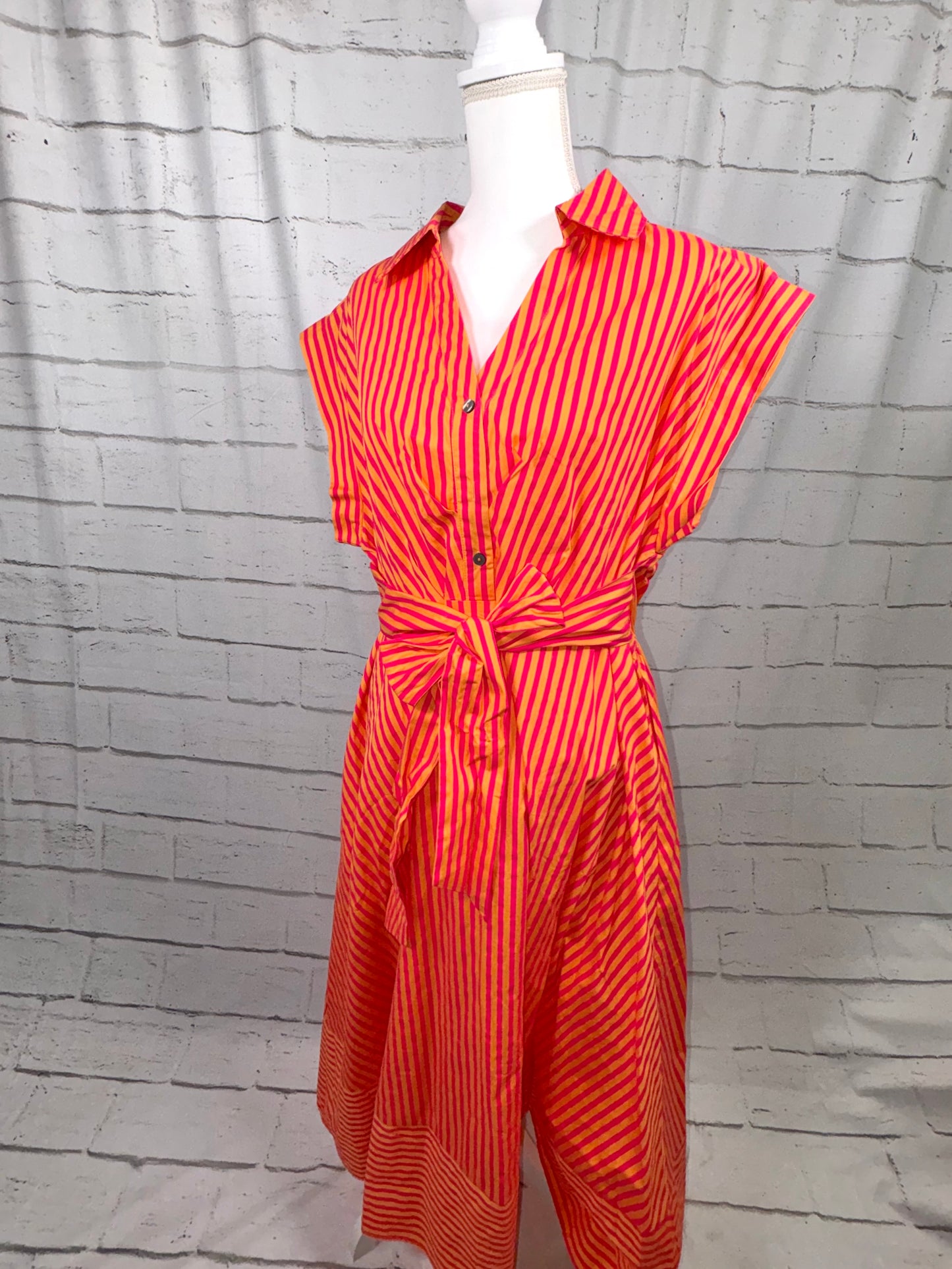 Bright & Bold Stripe Dress
