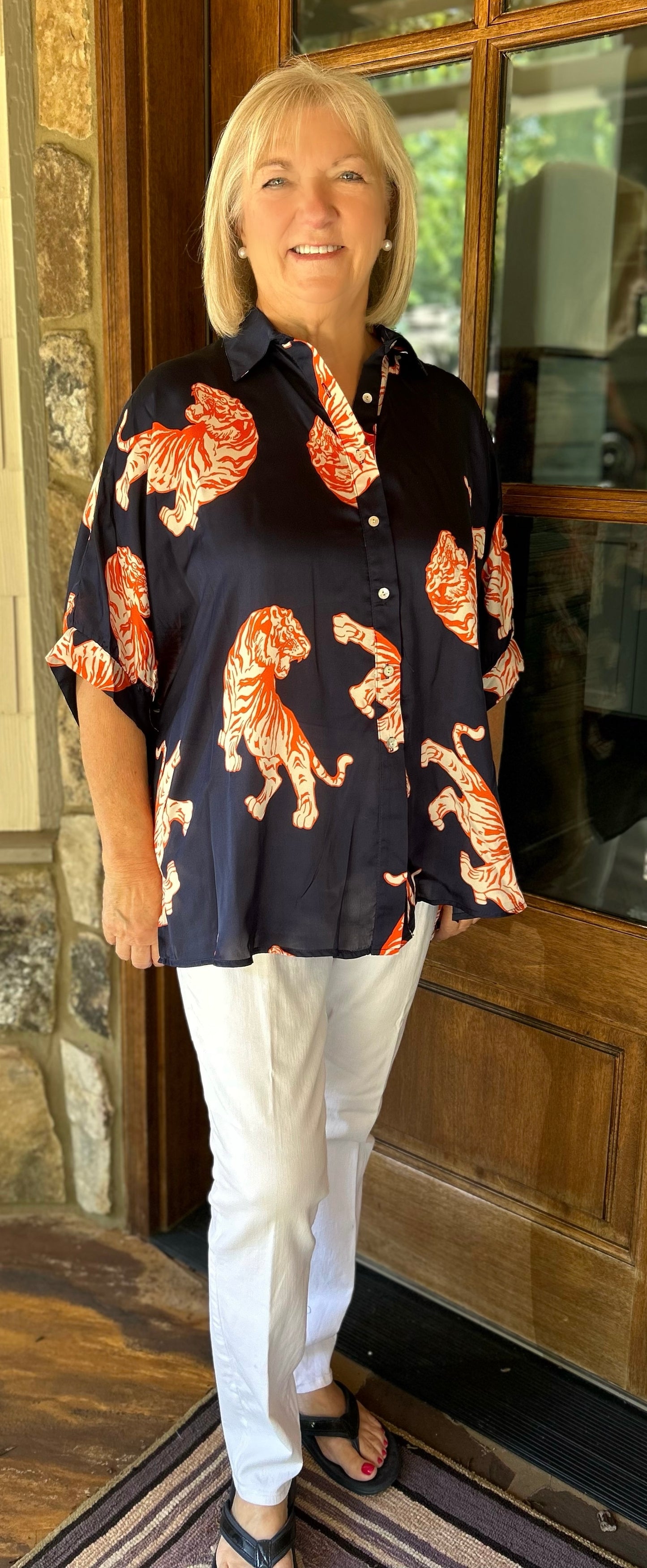 Arizona Button Down- Tigress