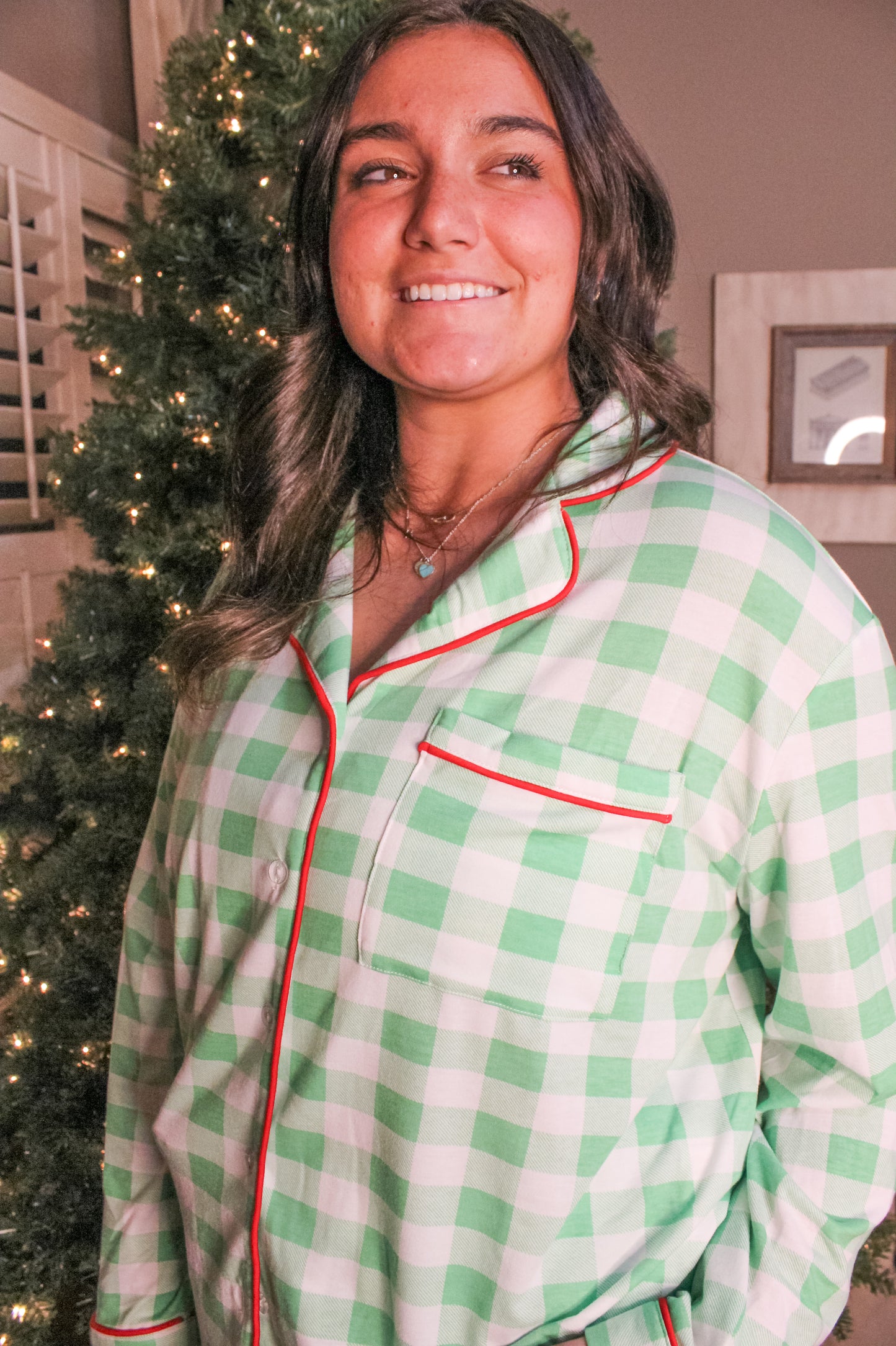 Christmas Check Pajamas