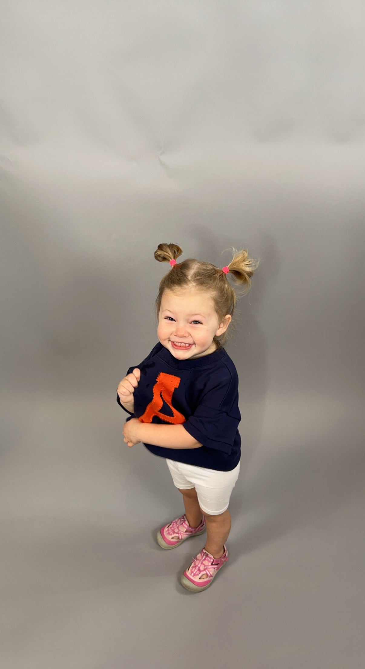 Kids Letterman Top- Auburn