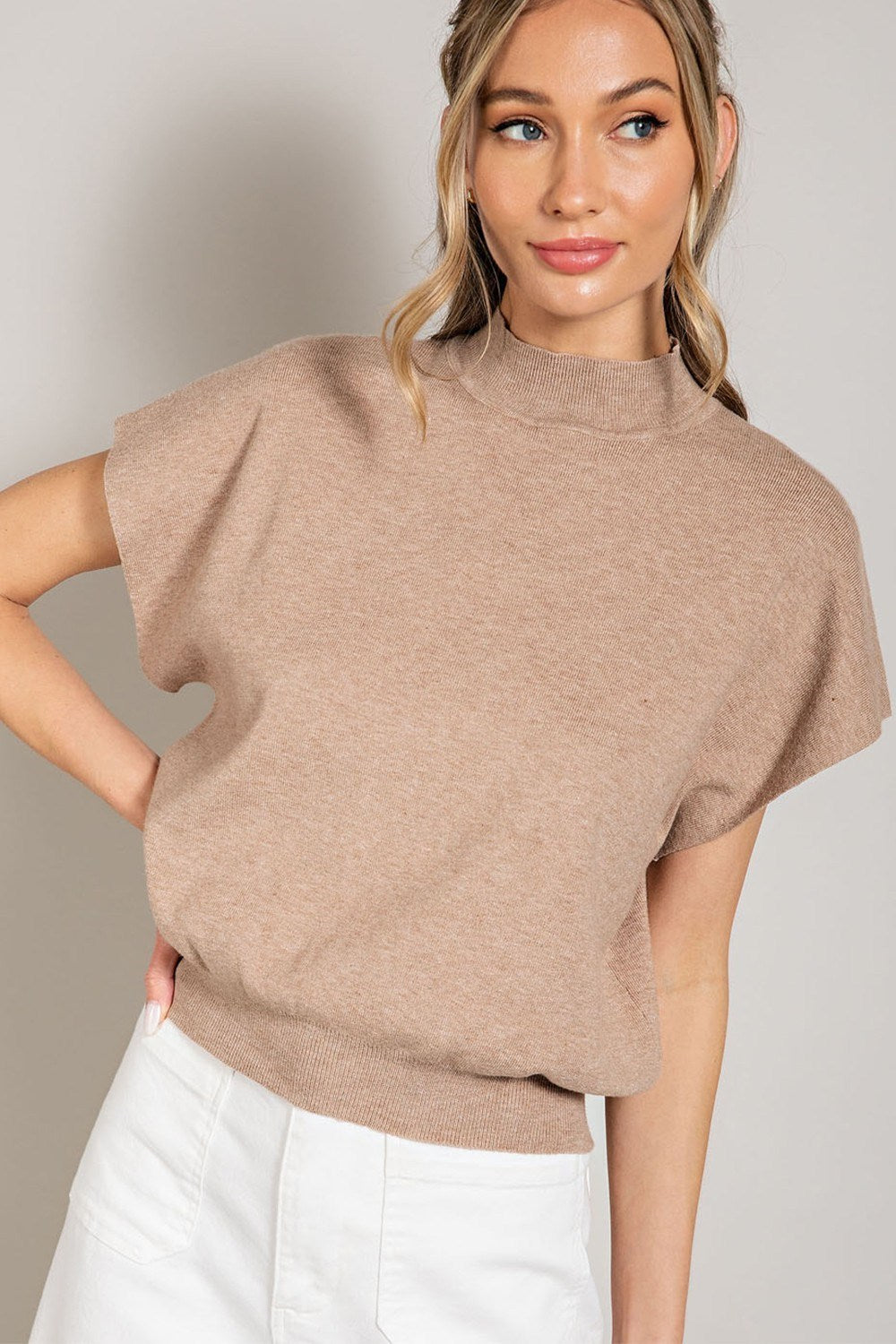 Michelle Mock Neck