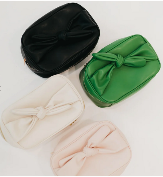 Madelyn Bow Makeup Bag