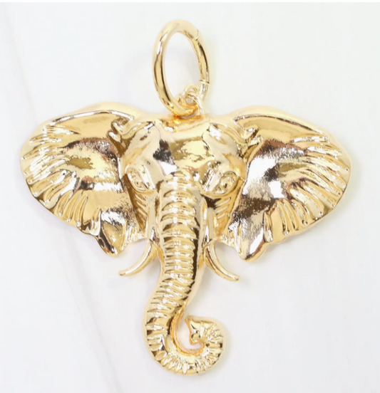 Elephant Scarf Charm