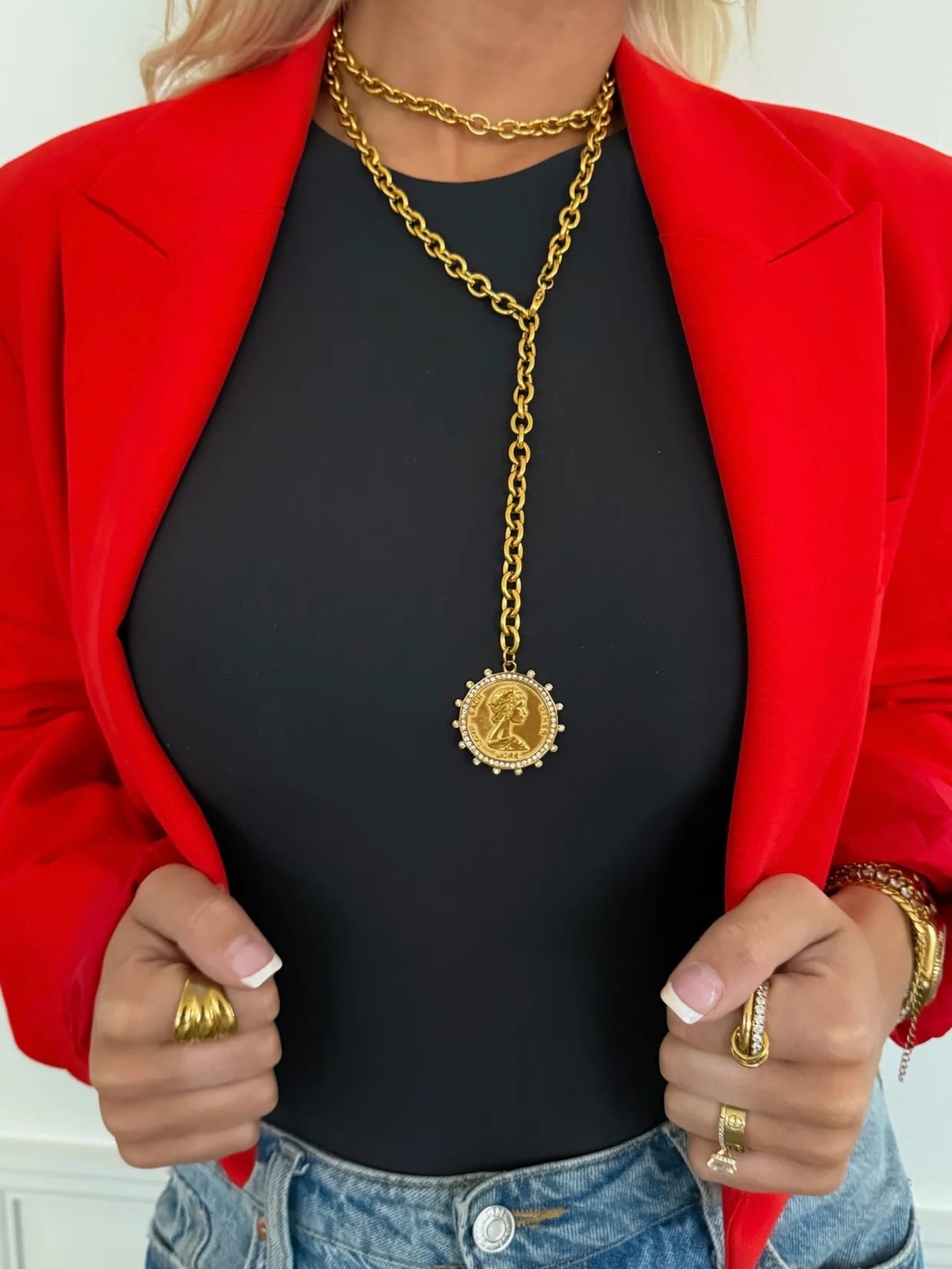 XL Coin Necklace