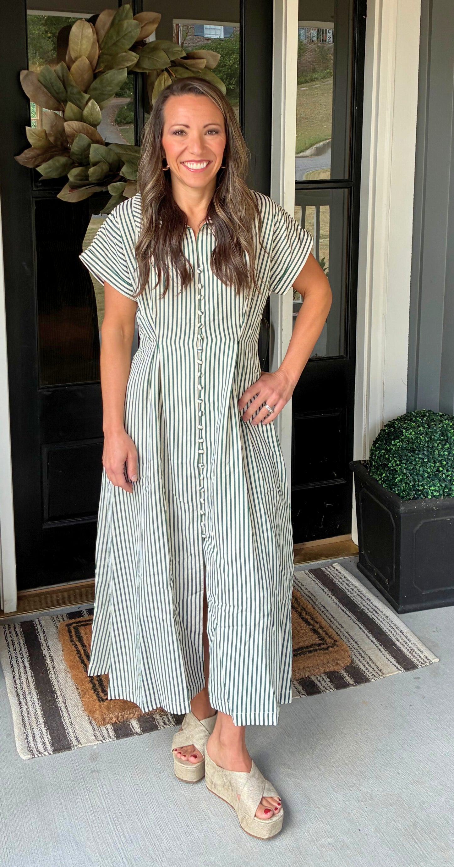 Pintuck Maxi