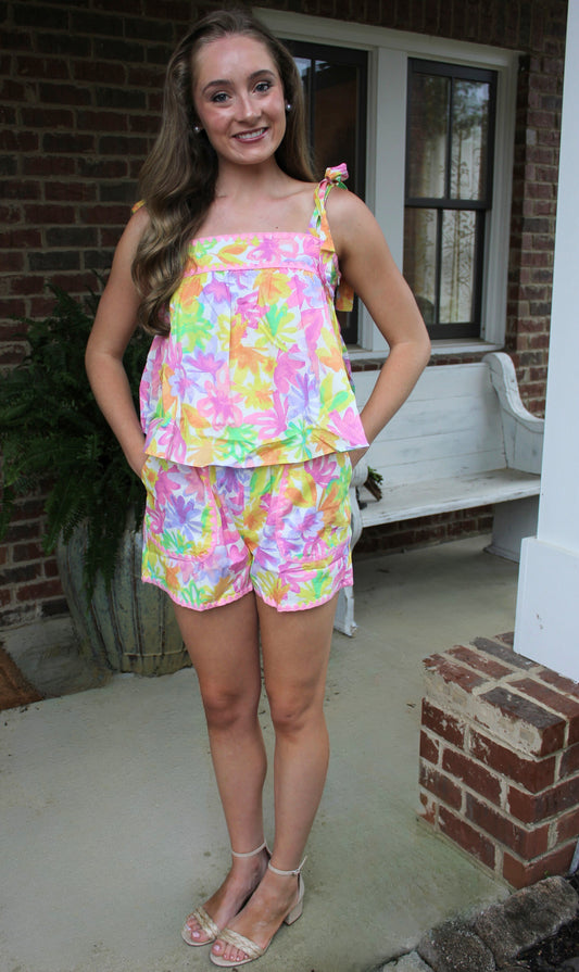 Petal Punch Short Set
