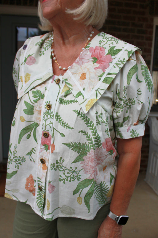 Vintage Meadow Blouse