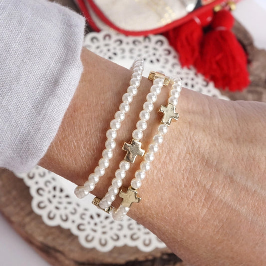 Cross & Pearl Stackable