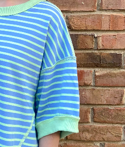 Striped Terry Tee